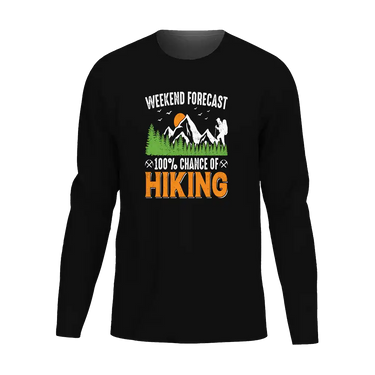 Weekend Forecast 100% Hiking Men Long Sleeve Shirt